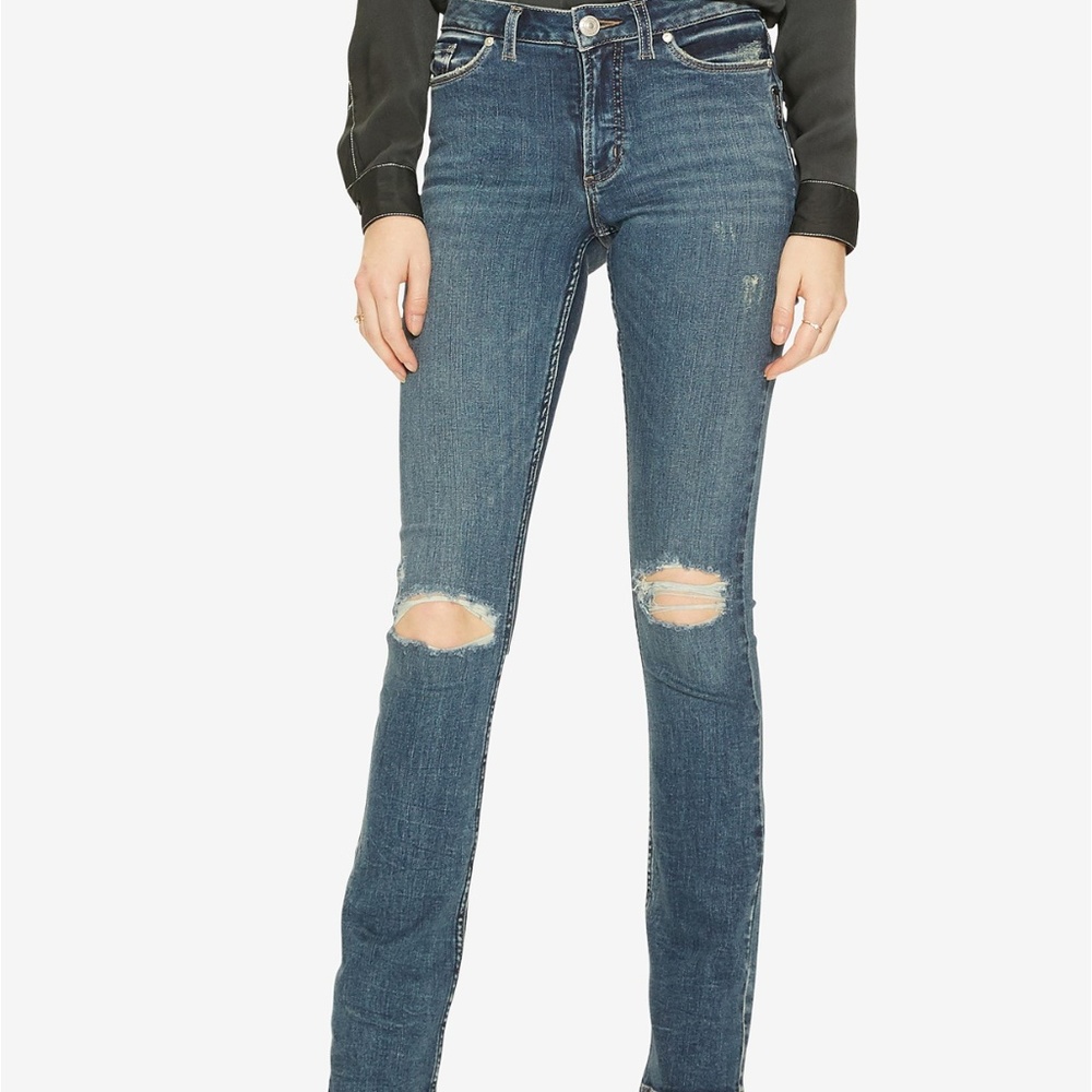 NWT Silver Jeans Bleecker Skinny Boot Cut MSRP $79 - Picture 3 of 8